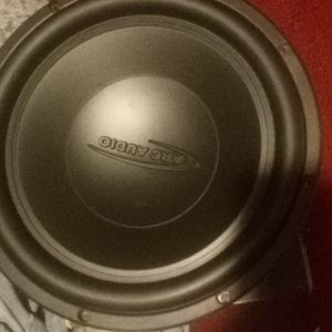 2/10'arc audio subwoofers with box